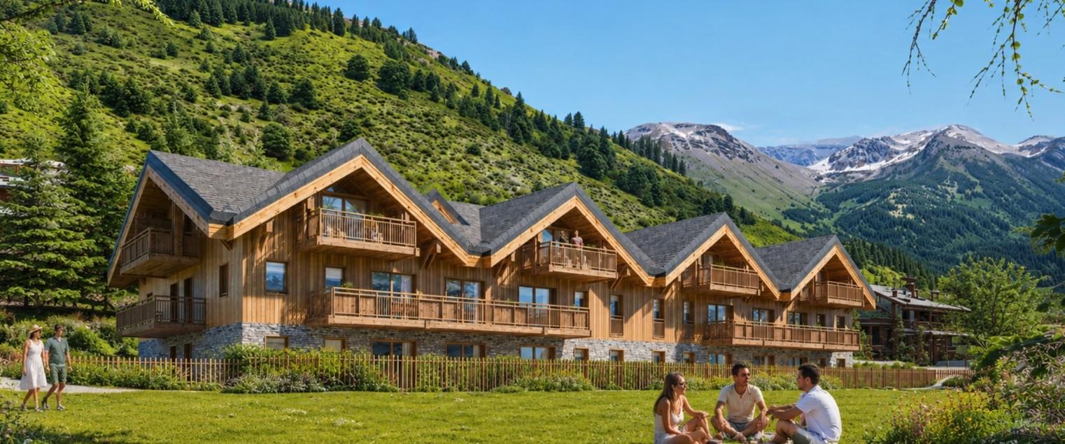 Programme immobilier neuf 06660 Saint-Étienne-de-Tinée Programme neuf Auron 11046